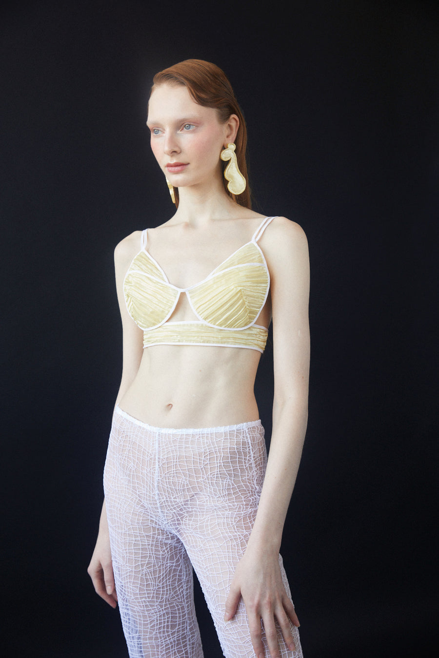 DELPHINE PLEATED TOP